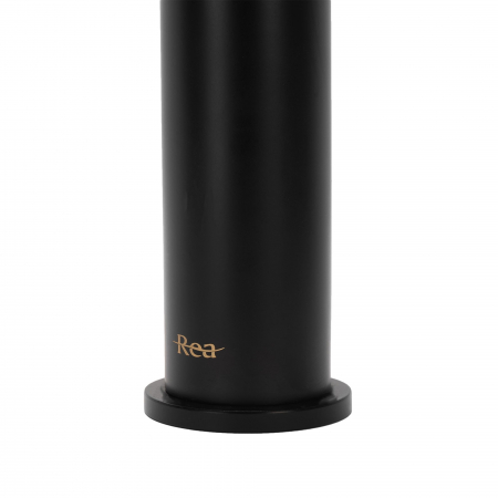 Baterie lavoar Negru Sonic, montaj pe blat sau lavoar, alama, negru [4]