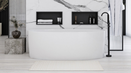 bathroom shelf 30x45 matte black [6]