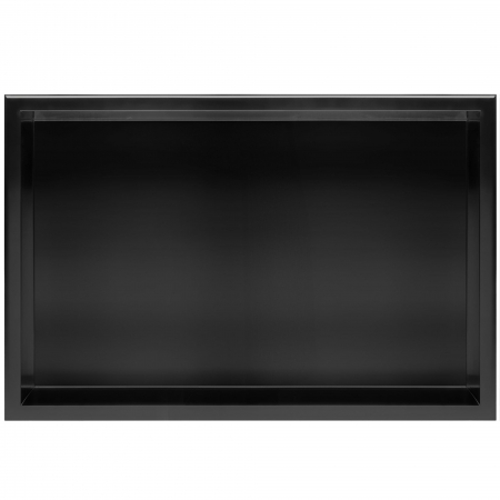 bathroom shelf 30x60 black matt [4]
