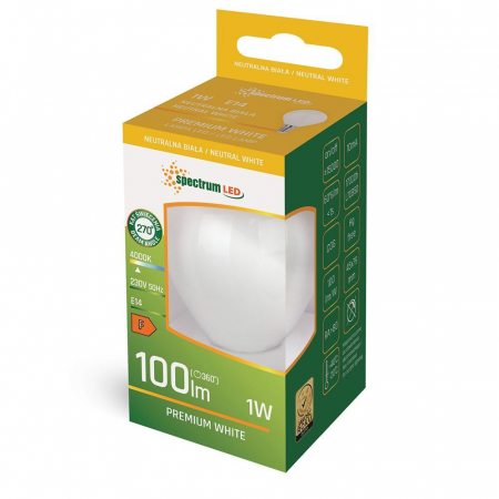Becuri - Bec cu LED GLS COG E-27 3,8W WOJ+14639