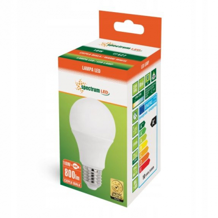 Bec LED Cald E-27 230V 10W 13902 [1]