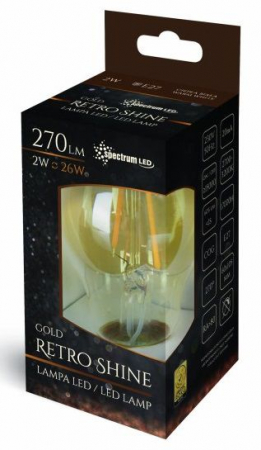 Bec LED Cald E-27 230V 2W Edison 14077 [1]