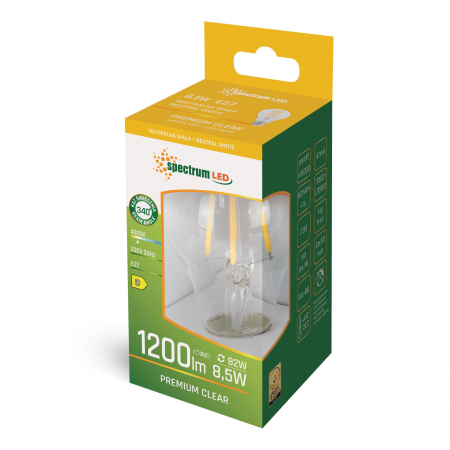 Bec LED GLS E-27  8,5W WOJ+14596 [1]
