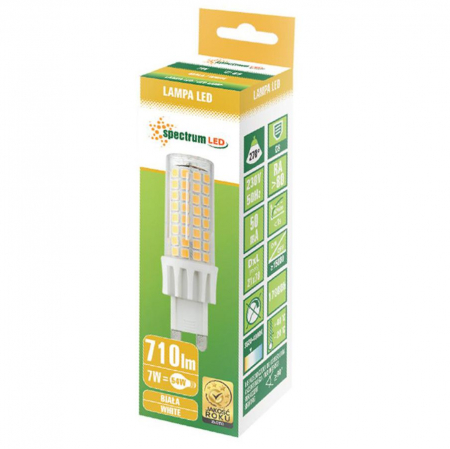 Bec LED lumina neutra G9 7W 230V PREMIUM 14164 [1]