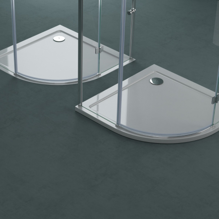 Cabina Astra 32K, 2 usi glisante, crom, sticla transparenta, cu sau fara cadita, diverse dimensiuni [9]