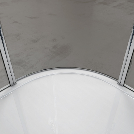 Cabina Astra 52K, crom sau negru, sticla transparenta, 2 usi batante, cu sau fara cadita, diverse dimensiuni [10]