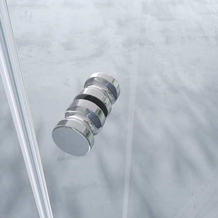 Cabina Astra R5, crom, sticla transparenta, usa batanta, cu sau fara cadita, diverse dimensiuni [2]
