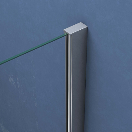 Cabina Astra R8, crom, sticla transparenta, usa batanta, cu sau fara cadita, diverse dimensiuni [7]