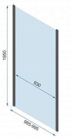 Cabina Rapid Fold 3, pliabila, negru [11]