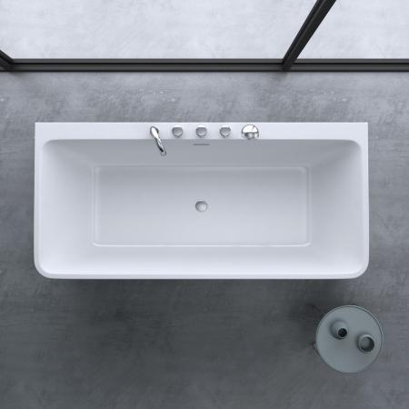 Cadă Astra V601MA, acril, 170-180 cm cu fitinguri, freestanding [5]