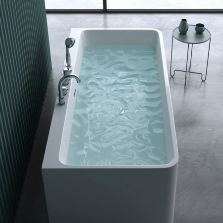 Cadă Astra V601MA, acril, 170-180 cm cu fitinguri, freestanding [3]