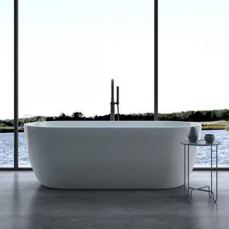 Cadă ovală Astra V518, acril, 170x78 cm, freestanding [2]