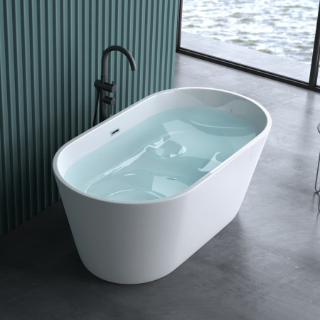 Căzi - Cadă ovală Astra V520, acril, 150x79 cm, freestanding