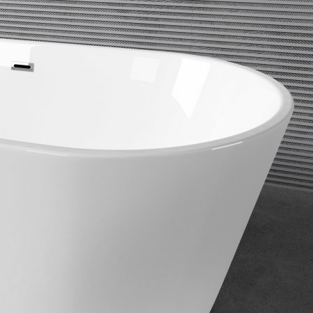 Cadă ovală Astra V520,  acril, 170x79 cm, freestanding [4]