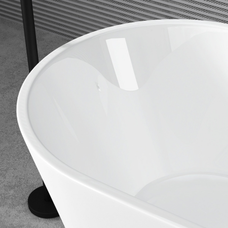 Cadă ovală Astra V520,  acril, 170x79 cm, freestanding [5]