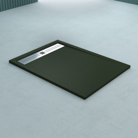 Cadita dus Astra Elite, compozit, inaltime 3 cm, dreptunghiular, verde [1]