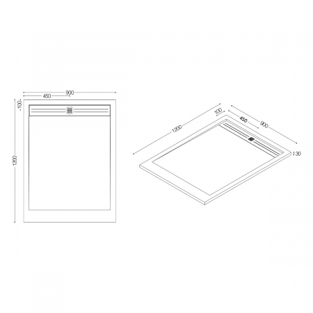 Cadita dus Astra Elite, compozit, inaltime 3 cm, dreptunghiular, verde [4]