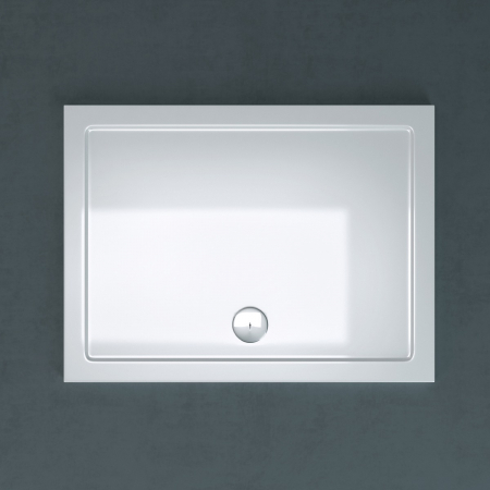 Cădițe de duș - Cadita dus Astra F2, acril, inaltime 4 cm, dreptunghiular, alb, diverse dimensiuni