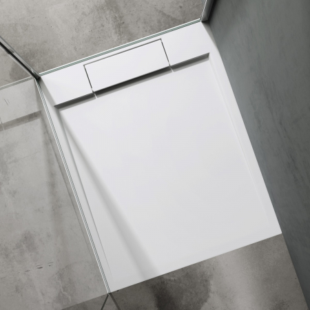 Cadita dus Astra G04W, compozit, inaltime 4 cm, dreptunghiular, alb sau negru, diverse dimensiuni [3]