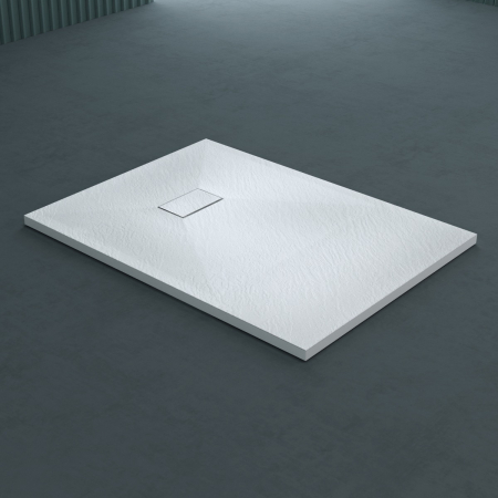 Cadita dus Astra G06, compozit, inaltime 4 cm, dreptunghiular sau patrat, alb [3]