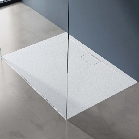Cădițe de duș - Cadita dus Astra G07W, compozit, inaltime 3 cm, dreptunghiular, alb, diverse dimensiuni