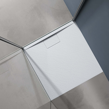 Cadita dus Astra G07W, compozit, inaltime 3 cm, dreptunghiular, alb, diverse dimensiuni [3]