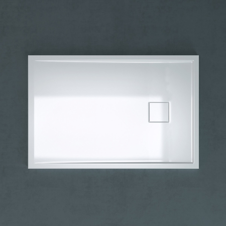 Cădițe de duș - Cadita dus Astra G08, compozit, inaltime 5 cm, dreptunghiular, alb, diverse dimensiuni