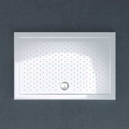Cădițe de duș - Cadita dus Astra Lucia, acril, inaltime 4 cm, dreptunghiular sau patrat, alb, diverse dimensiuni