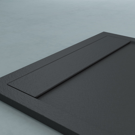 Cadita dus Astra Quore, compozit, inaltime 3 cm, dreptunghiular, negru, diverse dimensiuni [3]