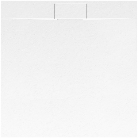 Cădițe de duș - Cadita dus Bazalt White, 90x90 cm, inaltime 2.5 cm, compozit, alb