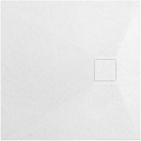 Cădițe de duș - Cadita dus Magnum White, 80x80 cm, inaltime 2,5 cm, compozit, alb