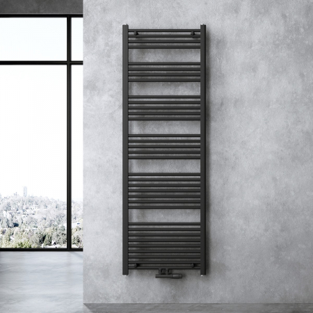 Calorifer Astra-RHE Alb sau Negru, 100-120-140-160-180 x 50-60 cm, portprosop [10]