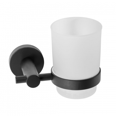 Dozatoare și săpuniere - Cana pentru baie GUN black 322233A