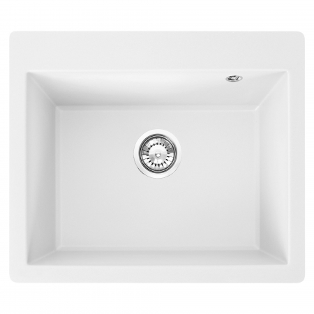 Chiuveta bucatarie Granit Lin white [0]