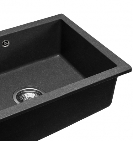 Chiuveta bucatarie Granit Nels black dots [2]