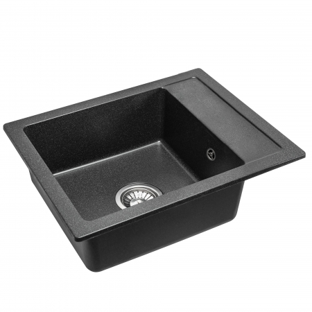 Chiuveta bucatarie Granit Rino black pietriciele [1]