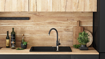 Chiuveta bucatarie NORTH black [3]