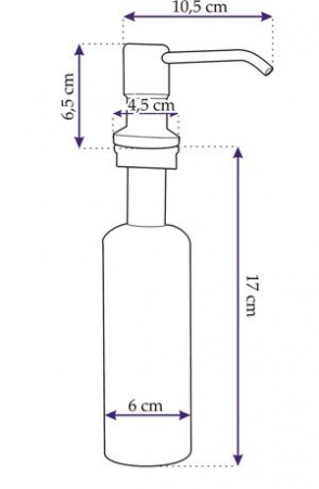 Dispenser pentru chuveta pentru detergent negru [2]