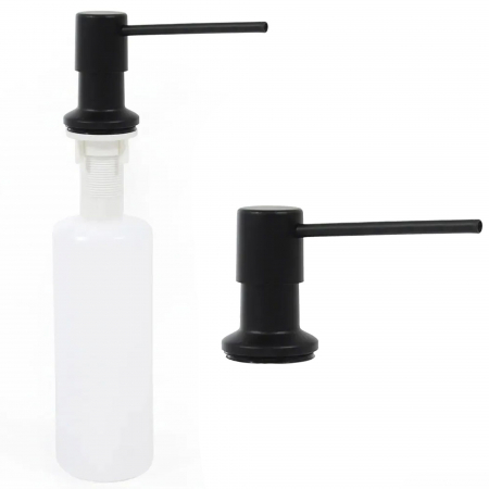 Dozatoare și săpuniere - Dozator de săpun black round