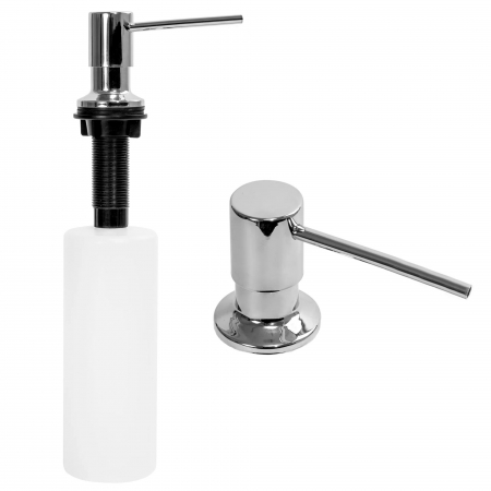 Dozatoare și săpuniere - Dozator de săpun chrome round