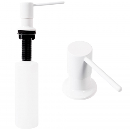 Dozatoare și săpuniere - Dozator de săpun white round