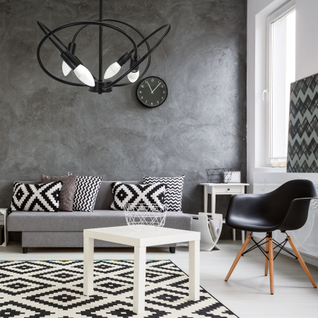 Lampa 4 Black APP1093-4C [3]