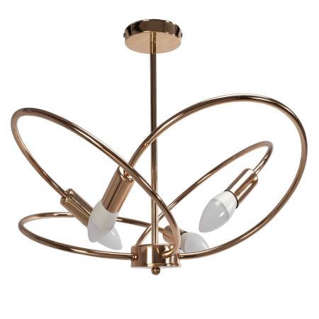 Lustre si pendule - Lampa 4 Rose Gold APP1092-4C