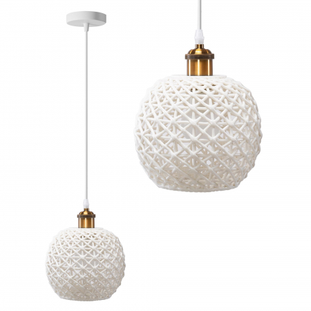 Lustre si pendule - Lampa APP1007-1CP WHITE O