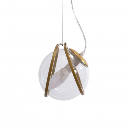 Lampa APP1089-1CP GOLD TRANSPARENT [2]