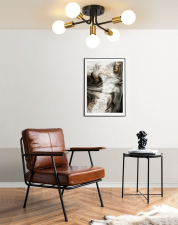 Lampa APP1118-5C Black Gold [3]