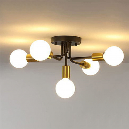 Lampa APP1118-5C Black Gold [2]