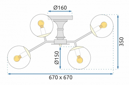 Lampa APP1134-6C [7]