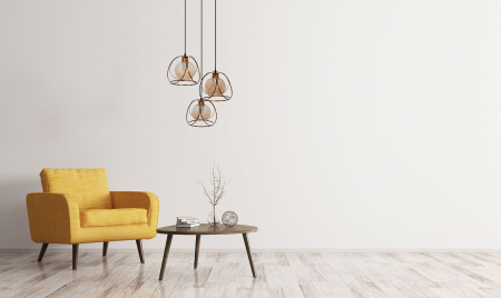 Lampa APP1137-3C Black Gold [1]