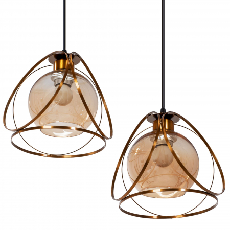 Lampa APP1137-3C Black Gold [5]